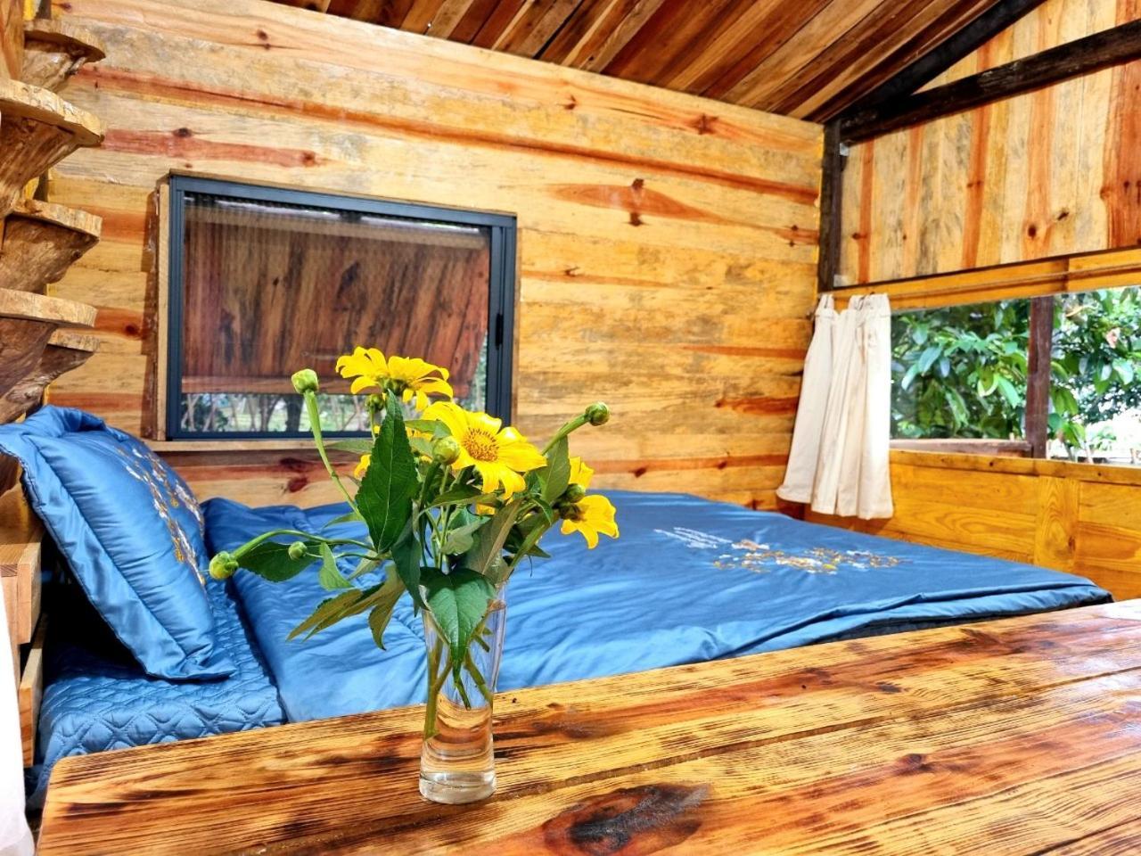 Homestay Vuon Trai Cay Nhiet Doi Vo Uu Garden Bảo Lộc Eksteriør billede