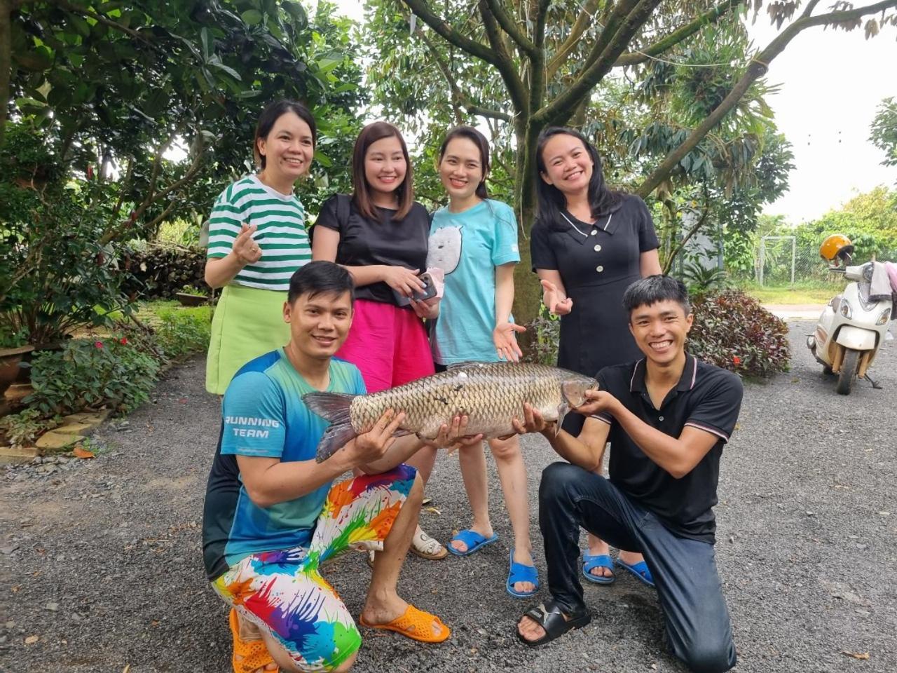 Homestay Vuon Trai Cay Nhiet Doi Vo Uu Garden Bảo Lộc Eksteriør billede