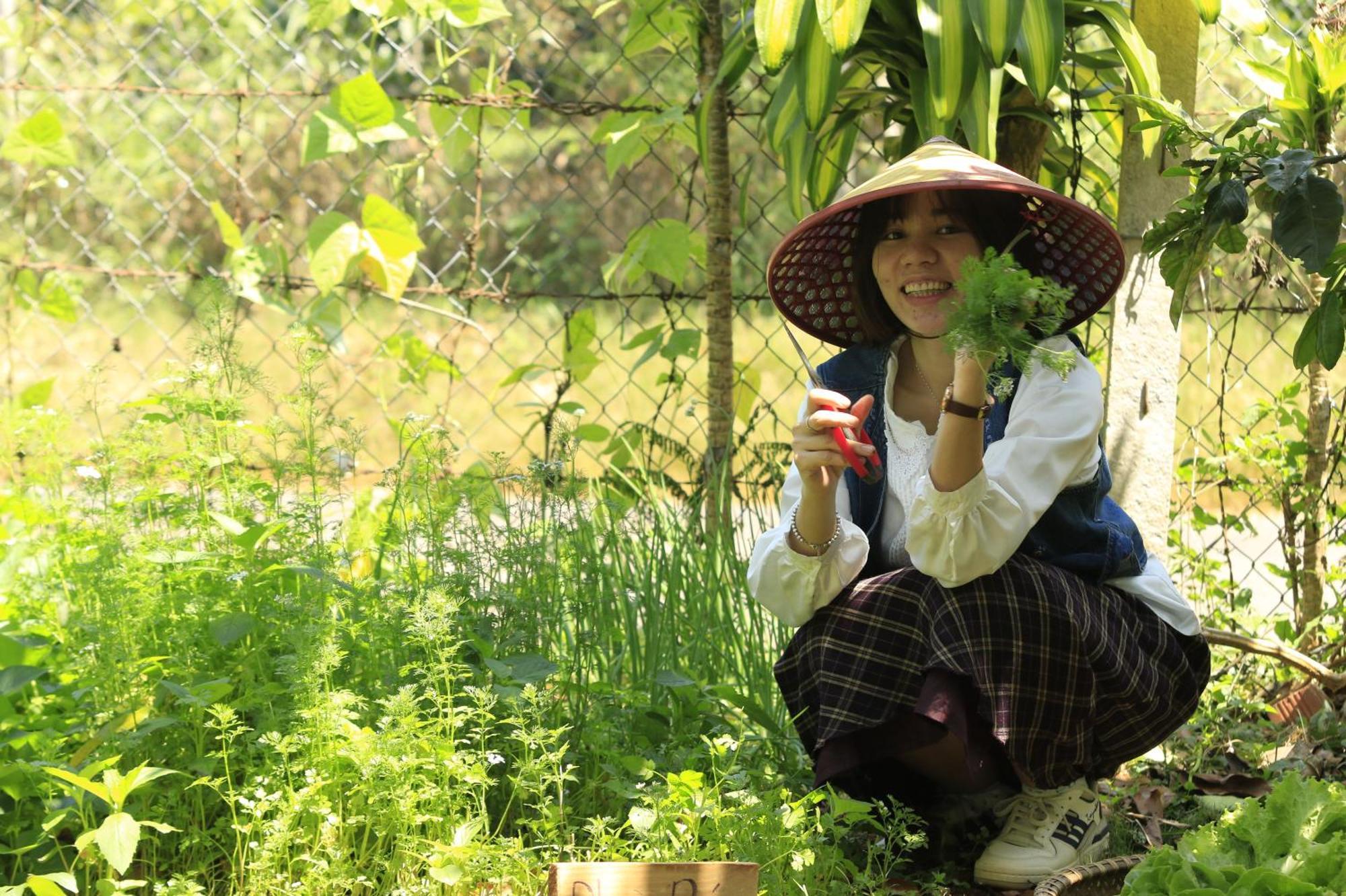 Homestay Vuon Trai Cay Nhiet Doi Vo Uu Garden Bảo Lộc Eksteriør billede