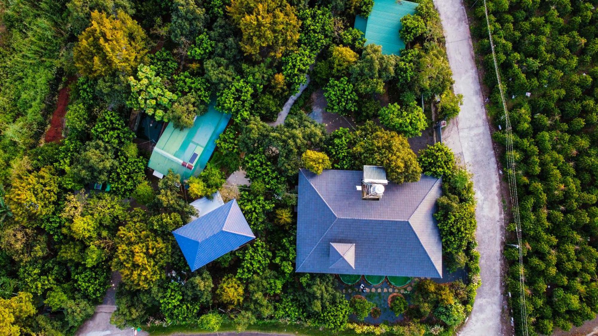 Homestay Vuon Trai Cay Nhiet Doi Vo Uu Garden Bảo Lộc Eksteriør billede