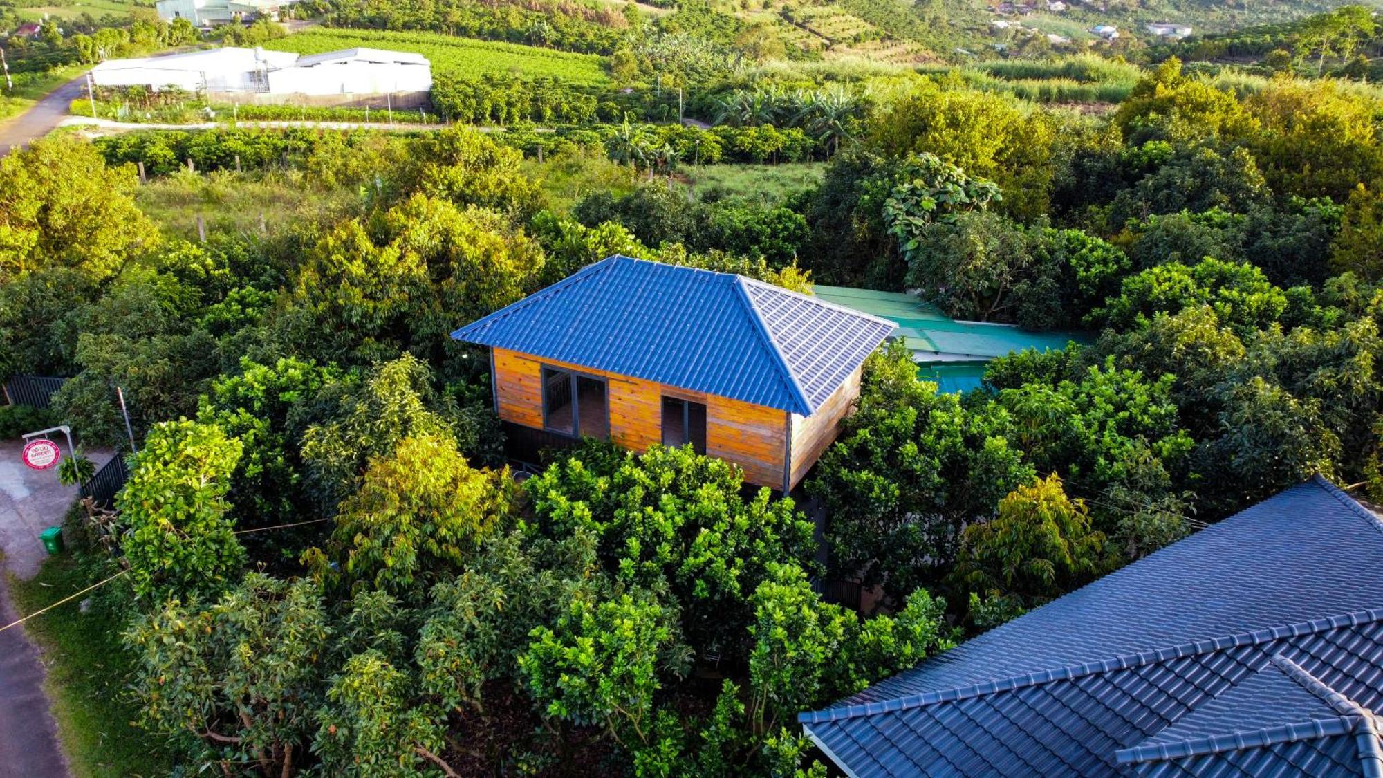 Homestay Vuon Trai Cay Nhiet Doi Vo Uu Garden Bảo Lộc Eksteriør billede